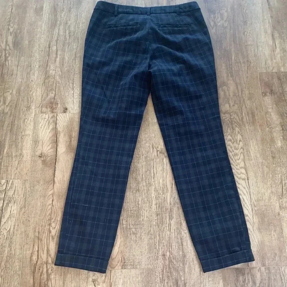 𝅺VINTAGE Dalia Collection Plaid Pants Cuffed Size 6 - Picture 3 of 9